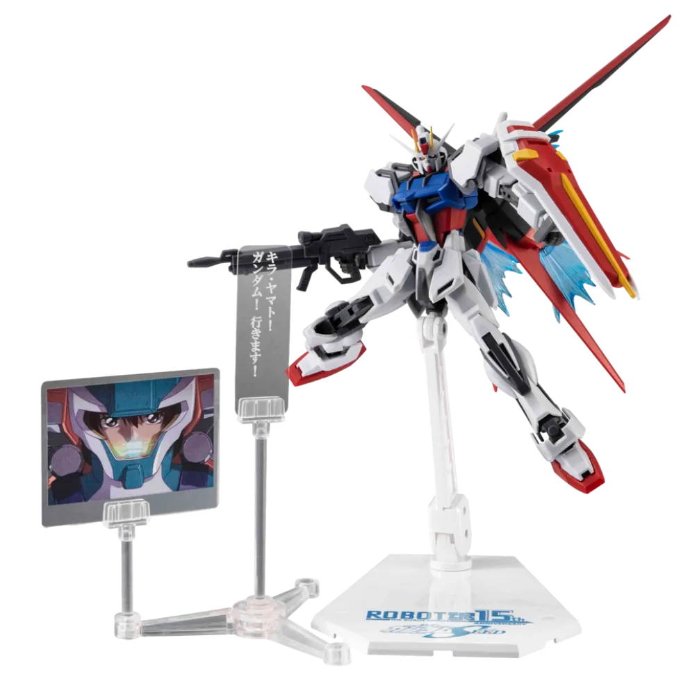 Robot Spirits GAT-X105+AQM/E-X01 Aile Strike Gundam ver. A.N.I.M.E. (15th Anniversary Edition)