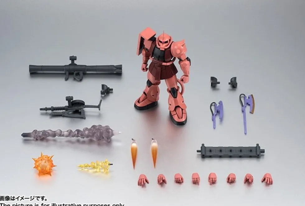 Robot Spirits MS-06S ZAKU II Char's Custom Model ver. A.N.I.M.E.