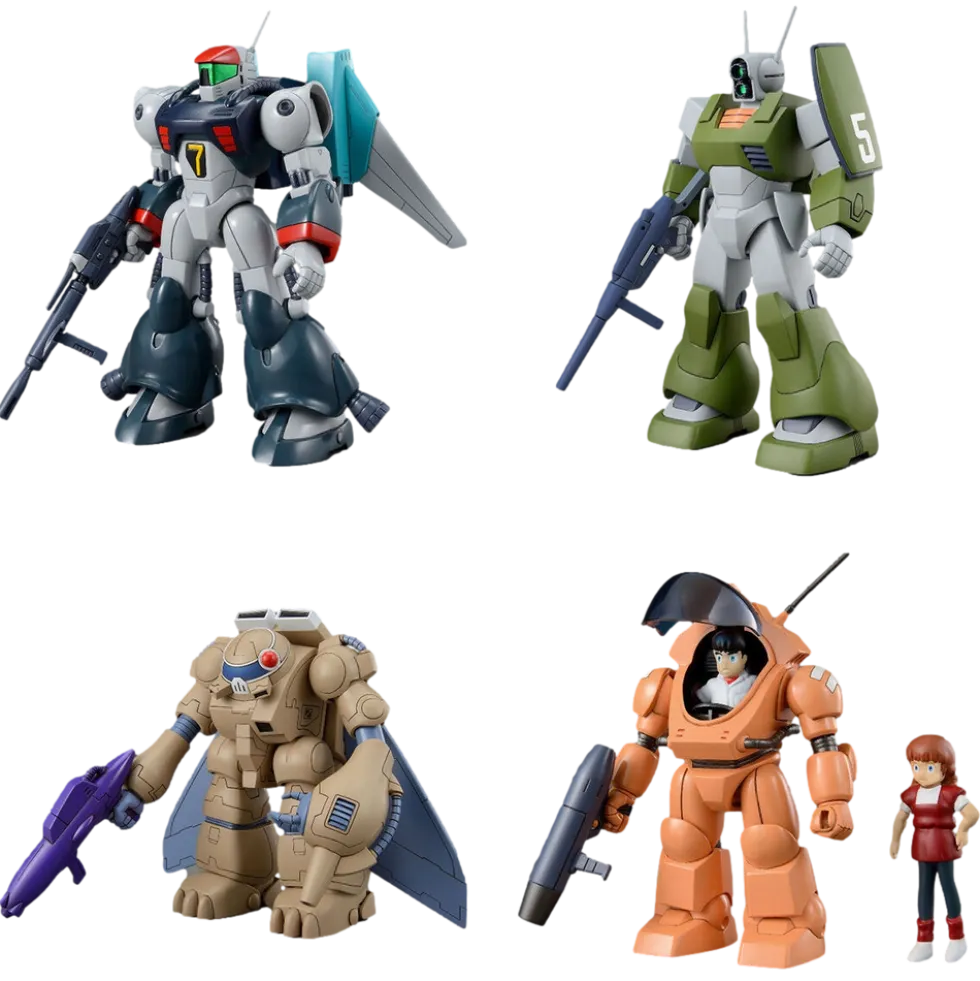 Round Vernian Vifam Set 1 (4 pcs)
