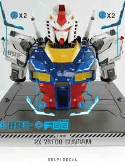 1/48 RX-78F00 [Bust Model]