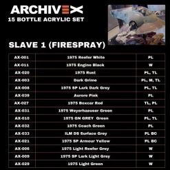 Slave 1 (Firespray) Paint Set (15 Bottles)