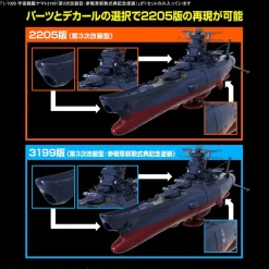 1/1000 Space Battleship Yamato 3199 (3rd Refurbished Version: Commemorative Paint for Participation Medal Ceremony)