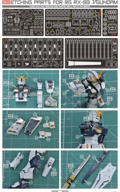 S03 Photo Etch RG Nu Gundam