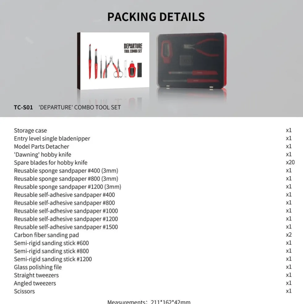TC-S01 Departure Tool Set