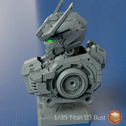 + 1/35 Titan 03 Bust [Barbatos]