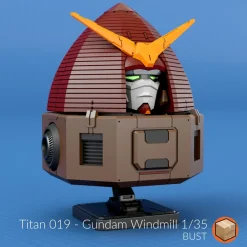 + 1/35 Titan 19 Bust [Windmill]