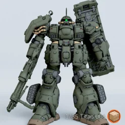 + 1/35 Titan 06 Zaku by Tosashin1028