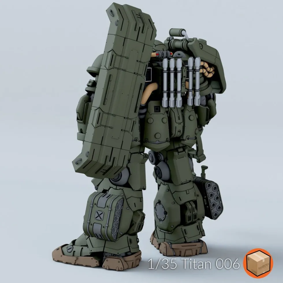 + 1/35 Titan 06 Zaku by Tosashin1028