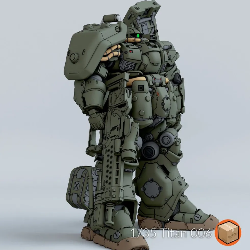 + 1/35 Titan 06 Zaku by Tosashin1028