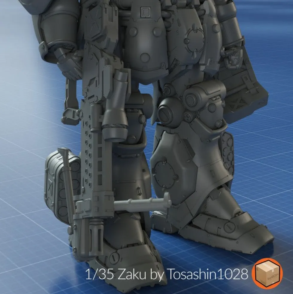 + 1/35 Titan 06 Zaku by Tosashin1028