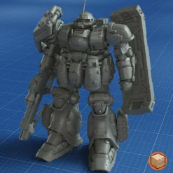 + 1/35 Titan 06 Zaku by Tosashin1028