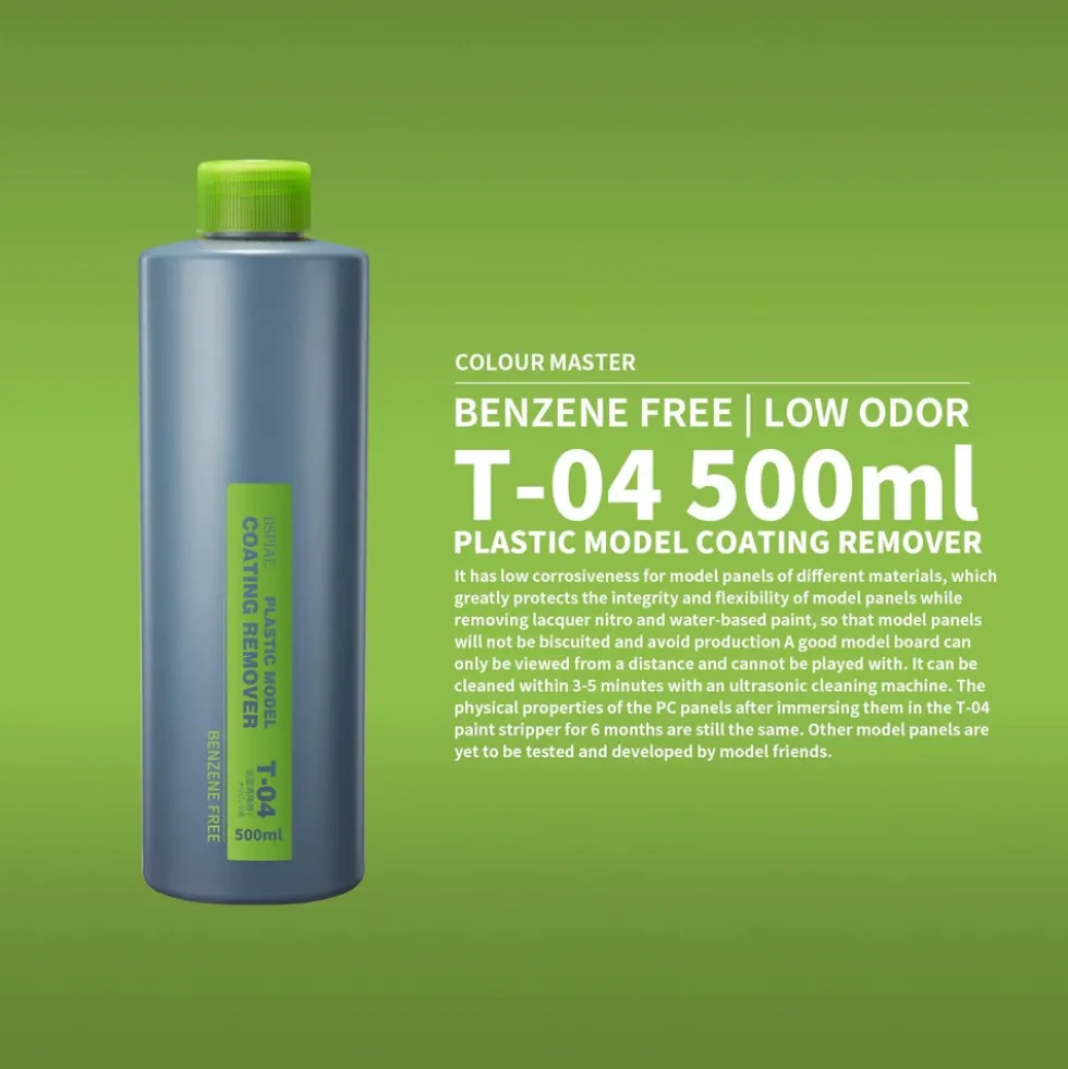 T-04 Plastic Model Coating Remover 500ml