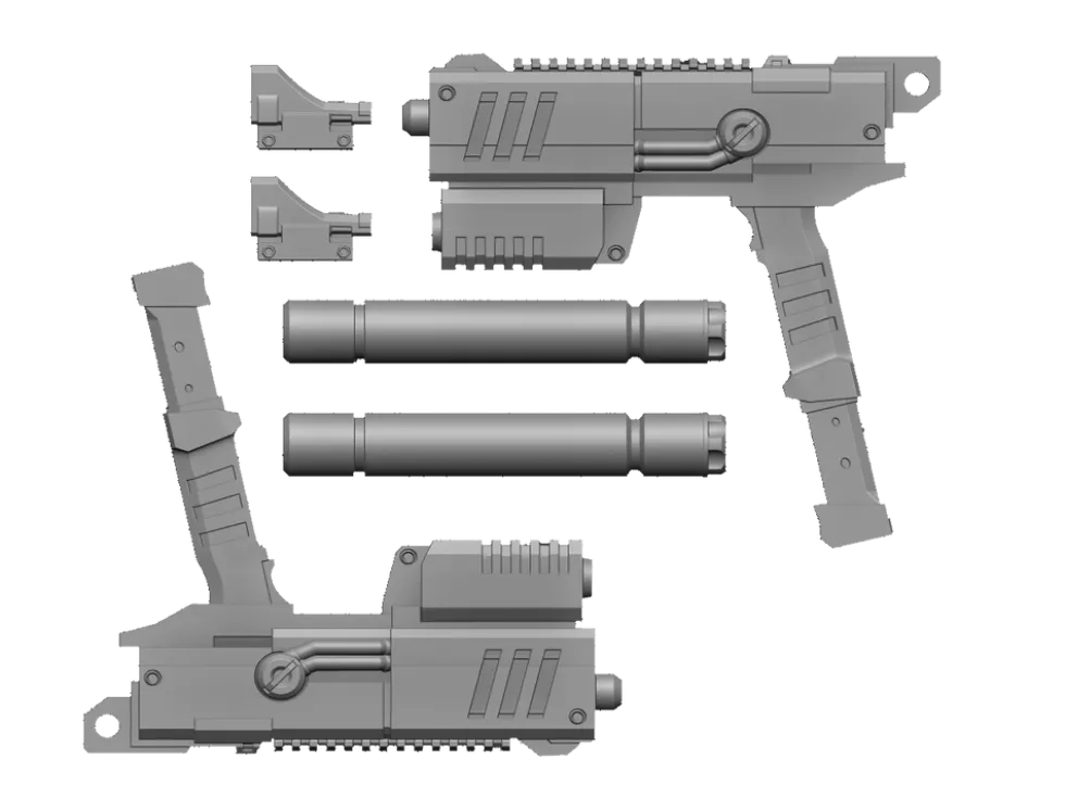 WA-05 1/144 Dual Wield Pistol Set