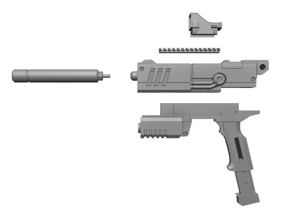 WA-04 1/100 Pistol