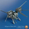 + Weapon Pack 003 Barbatos Flight Pack