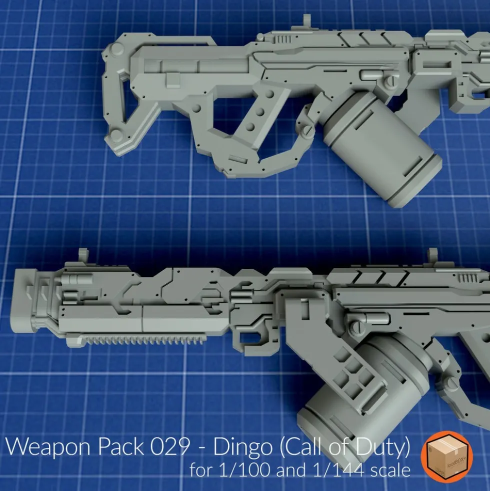 + Weapon Pack 029 Dingo (Call of Duty)