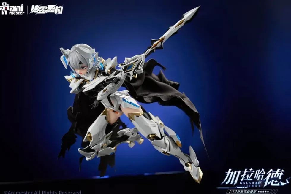 1/12 White Dragon Knight Galahad - Twelve Knights of the Round Table
