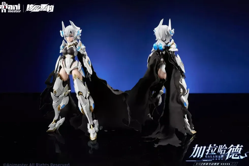 1/12 White Dragon Knight Galahad - Twelve Knights of the Round Table