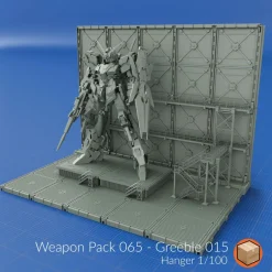 + WP065 - Greeble 015 1/100 Hangar