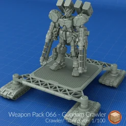 + WP066 - Gundam Crawler 001 1/100