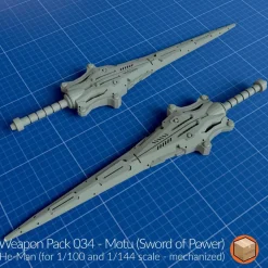 + WP034 Sword of Power (Mo-tu)