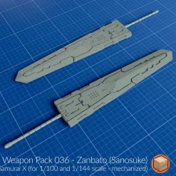 + WP036 Zanbatou (Samurai X)
