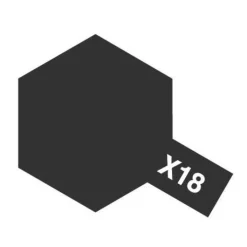 X-18 Semi Gloss Black 10ml