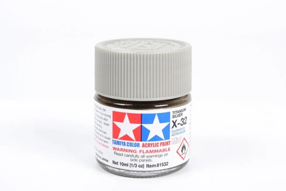 X-32 Titanium Silver 10ml