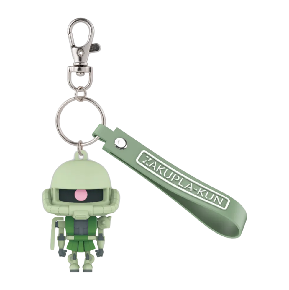 Zakupla-Kun 3D Rubber Mascot Keychain