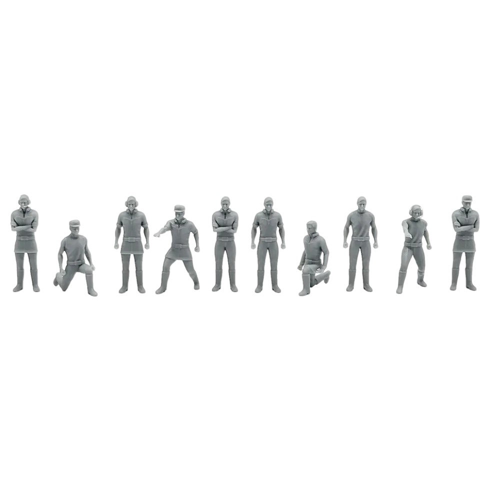 1/144 Zeon Hangar Crew (Resin Accessory)