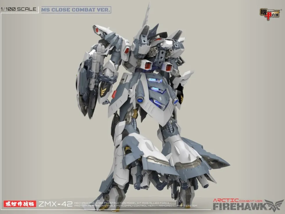 1/100 ZMX-42 Firehawk Arctic Combat