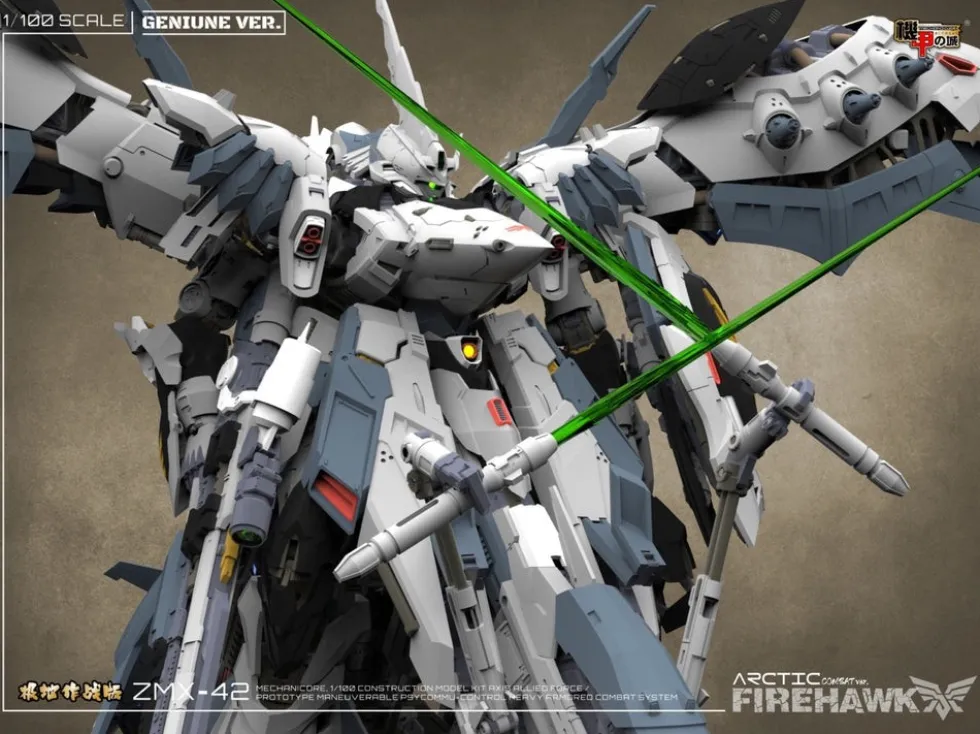 1/100 ZMX-42 Firehawk Arctic Combat