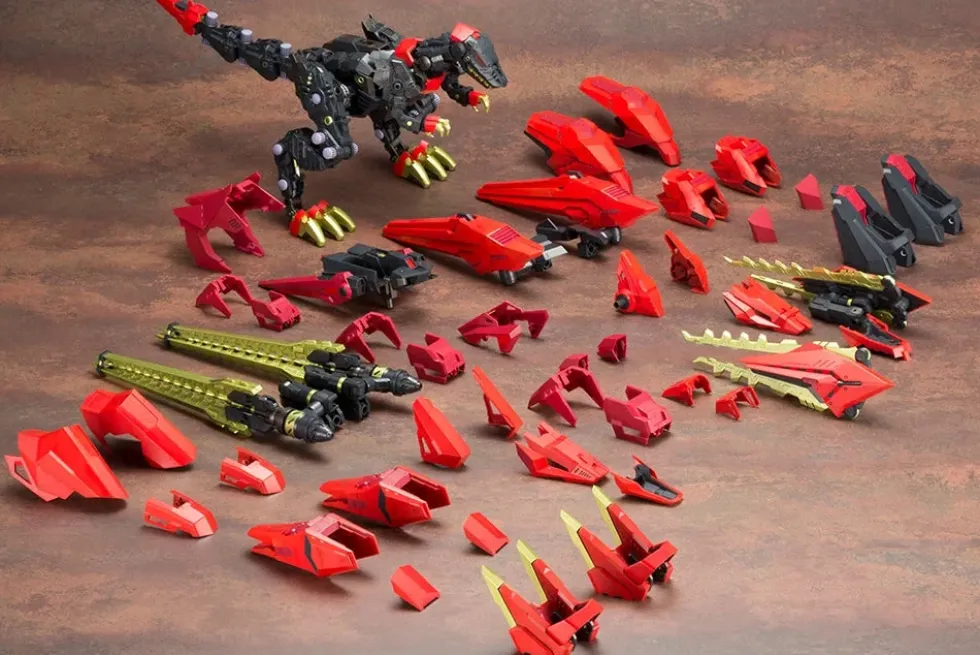 Zoids EZ-049 Sturm Tyrann Berserk Unit Set